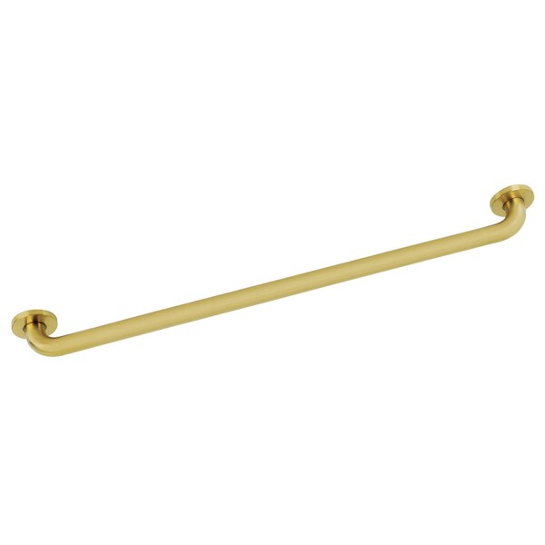 Contemporary GDR814307 Silver Sage 30" X 1-1/4" OD ADA Grab Bar, Brushed Brass, 32.81 L, Brass